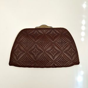 Fossil Leather Clutch